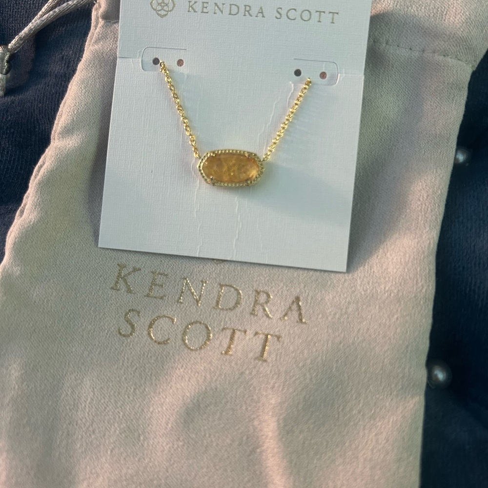 Kendra Scott Gold Elisa Necklace